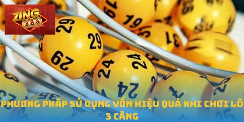 Bí Kíp Chốt Lô 3 Càng Chuẩn Xác Nhất Tại Nhà Cái Zing88 3 Phương pháp sử dụng vốn hiệu quả khi chơi lô 3 càng